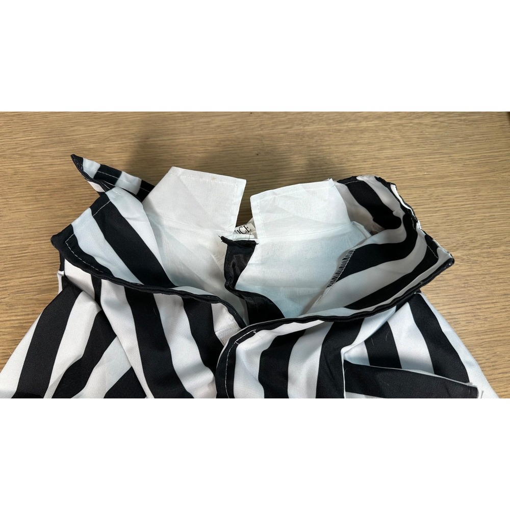 Beetlejuice Dog Costume XL Rubie's Striped Jacket Wig Pet Halloween 580051 - Picture 12 of 15
